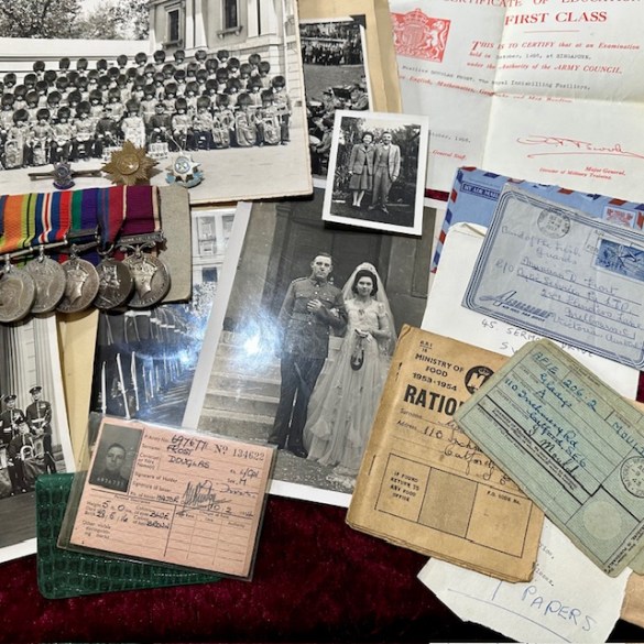 Irish Guards Medals 3